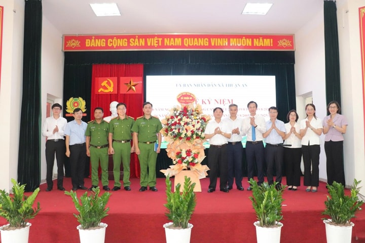 Công an xã Thuận An Xây dựng lực lượng Công an trong sạch, vững mạnh, chính quy, tinh nhuệ, hiện đại