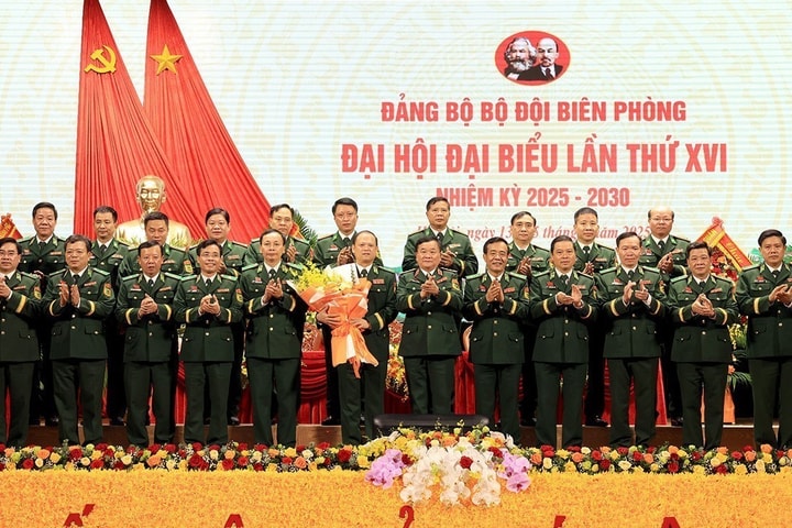 Trung tướng Nguyễn Anh Tuấn, Chính ủy Bộ đội Biên phòng được bầu làm Bí thư Đảng ủy nhiệm kỳ 2025 - 2030
