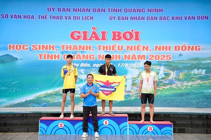 Quảng Ninh: 250 VĐV tranh tài tại giải bơi dành cho học sinh 2025