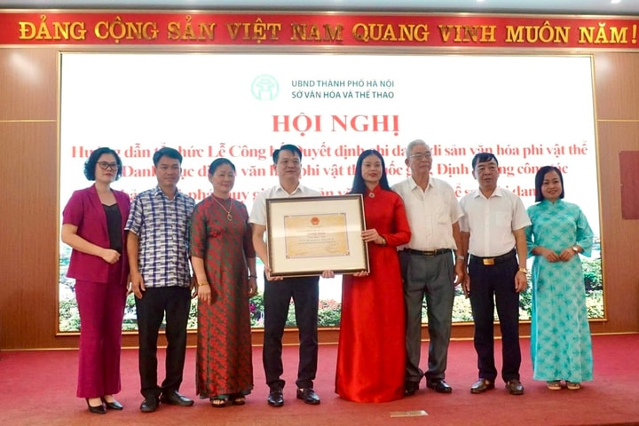 Hà Nội: Ghi danh thêm 9 di sản văn hoá phi vật thể quốc gia