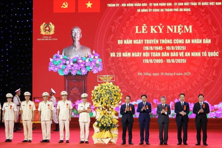 Đà Nẵng tổ chức Lễ kỷ niệm 80 năm Ngày truyền thống Công an nhân dân