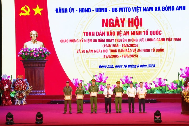 Xã Đông Anh kiện toàn 72 tổ an ninh cơ sở