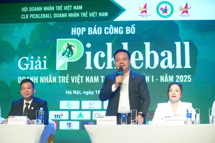 Hơn 1000 VĐV tham dự Giải Pickleball Doanh nhân trẻ Việt Nam toàn quốc 2025
