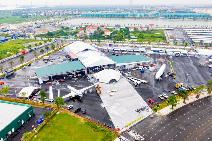 Gấp rút hoàn thành các khu trưng bày, triển lãm thành tựu của đất nước nhân 80 năm Quốc khánh 2-9