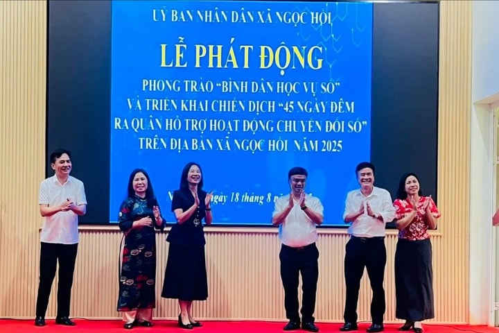 Xã Ngọc Hồi: Mỗi người dân trở thành một tuyên truyền viên số