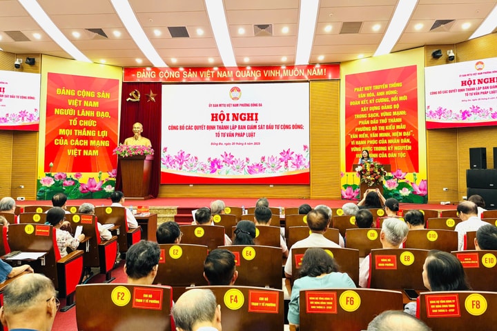 Đại hội Mặt trận Tổ quốc Việt Nam phường Đống Đa tổ chức vào ngày 15-9