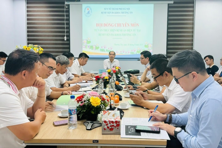 Bệnh viện đa khoa Thường Tín thực hiện bệnh án điện tử phục vụ nhân dân