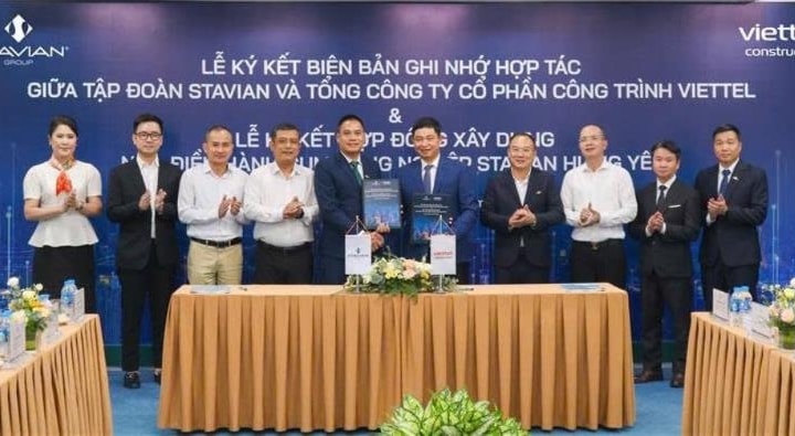 Stavian và Viettel Construction hợp tác thúc đẩy liên kết công nghiệp - hạ tầng