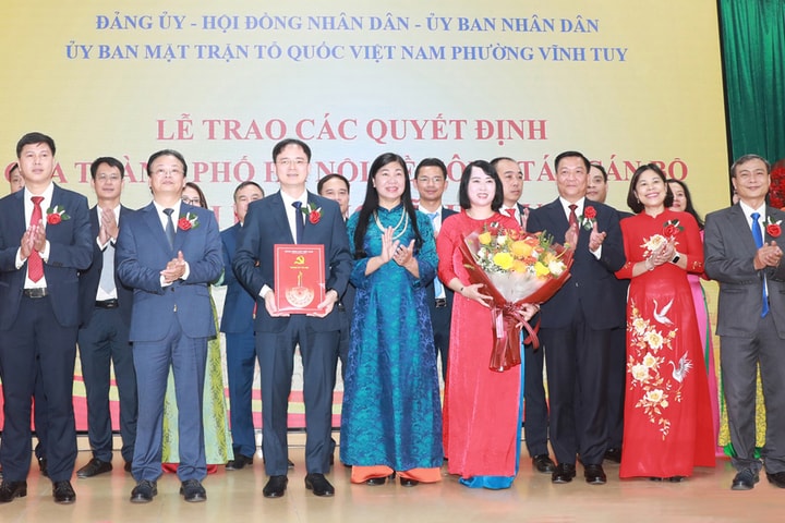 Đại hội đại biểu Đảng bộ phường Vĩnh Tuy lần thứ I, nhiệm kỳ 2025-2030: Phát triển đô thị hiện đại, bền vững