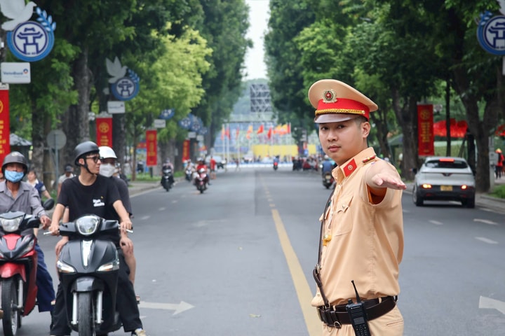 Hà Nội: Cấm đường phục vụ sơ duyệt A80 từ 12h ngày 27-8