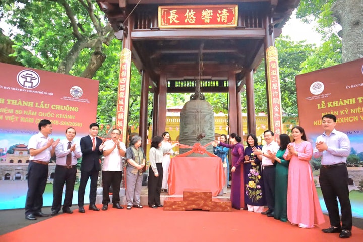 Khánh thành công trình “Lầu chuông” tại Hoàng thành Thăng Long