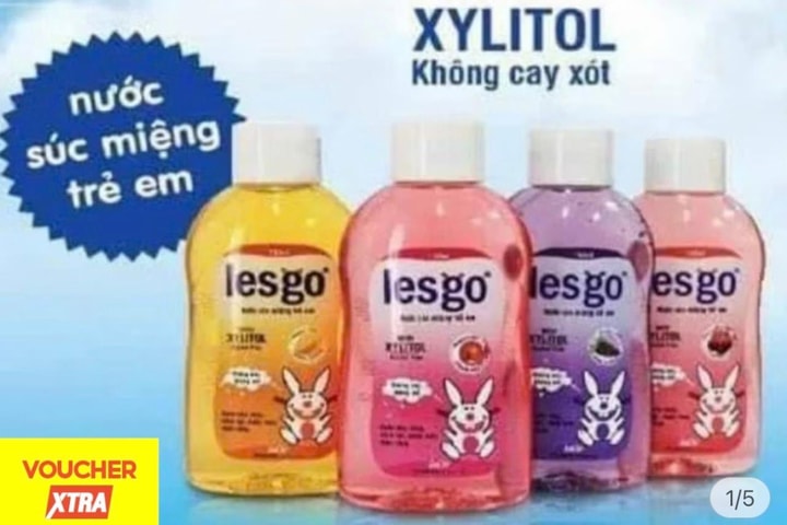 Đình chỉ lưu hành, thu hồi và tiêu hủy lô sản phẩm nước súc miệng Lesgo trẻ em có vi phạm