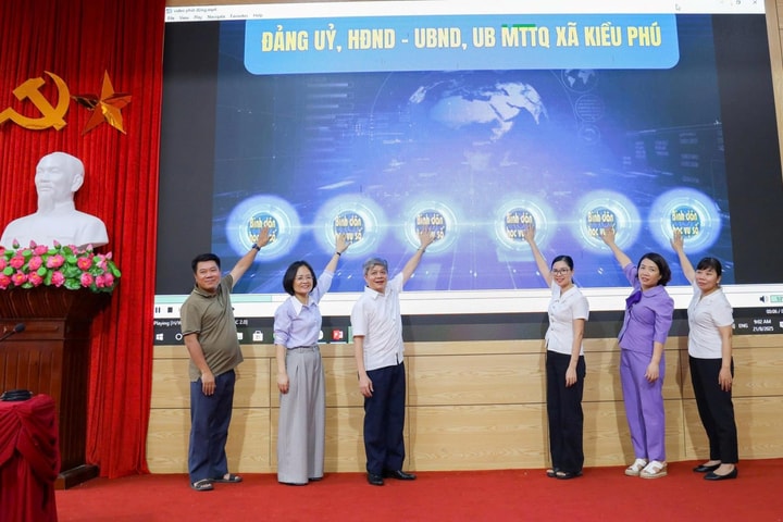 Lan tỏa phong trào “Bình dân học vụ số” đến từng người dân xã Kiều Phú