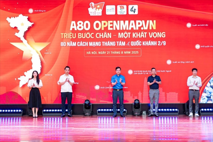 Ra mắt ứng dụng A80 OpenMap.vn - Bản đồ số, nền tảng số cộng đồng