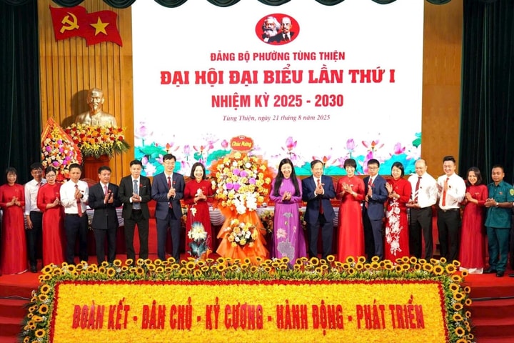 Phường Tùng Thiện đạt thêm nhiều thành tựu trong kỷ nguyên mới
