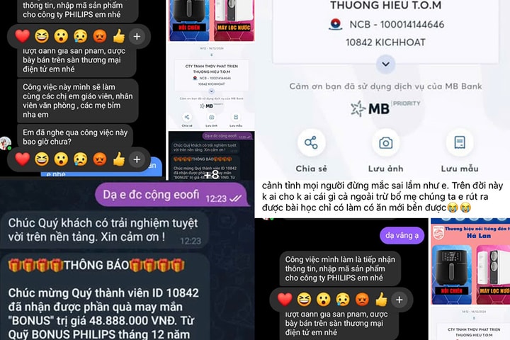Làm cộng tác viên trực tuyến: Cảnh giác chiêu trò lừa đảo tinh vi