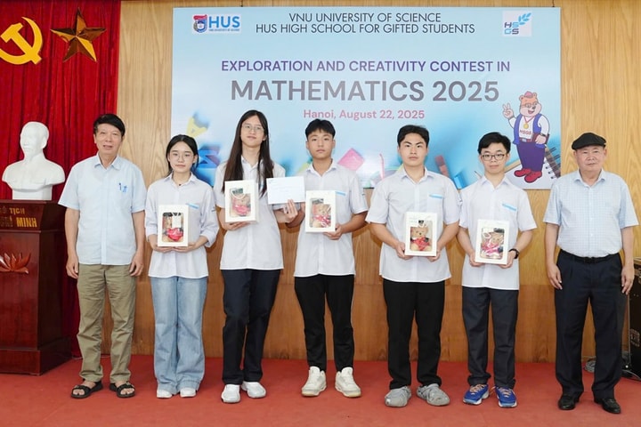 Cuộc thi “Khám phá và sáng tạo trong Toán học 2025” Nuôi dưỡng đam mê khoa học cho thế hệ trẻ