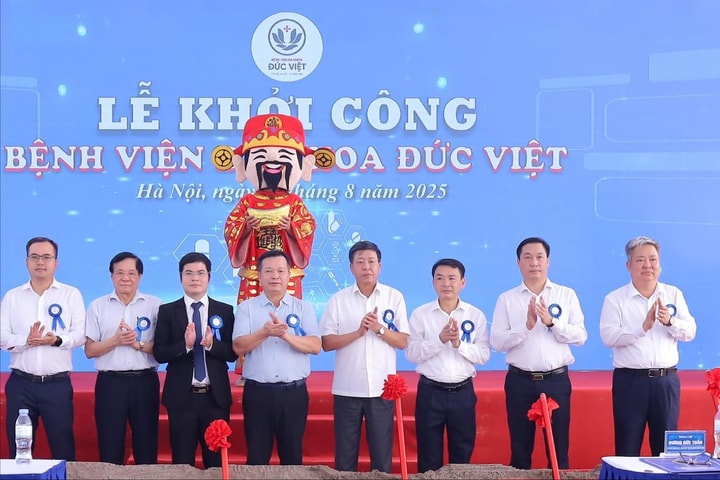 Khởi công Bệnh viện Đa khoa Đức Việt tại xã Xuân Mai