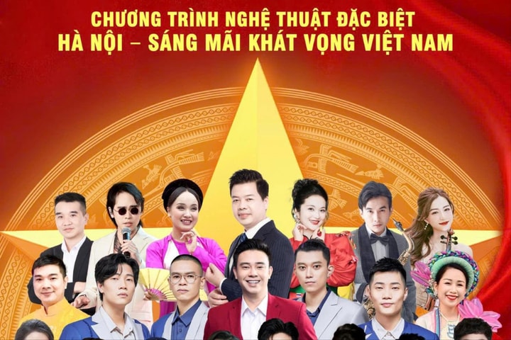 Chương trình “Hà Nội – Sáng mãi khát vọng Việt Nam”: Điểm nhấn màn dù lượn mang Quốc kỳ tung bay trên bầu trời