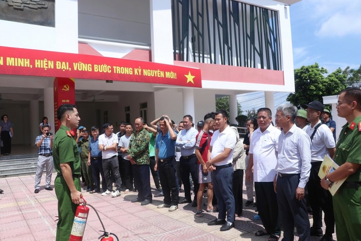 Trang bị kiến thức, kỹ năng phòng cháy chữa cháy cho lãnh đạo thôn, tổ dân phố