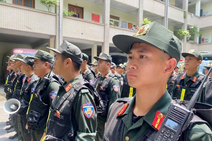 Cảnh sát đặc nhiệm quyết tâm cao nhất đảm bảo an toàn sự kiện A80