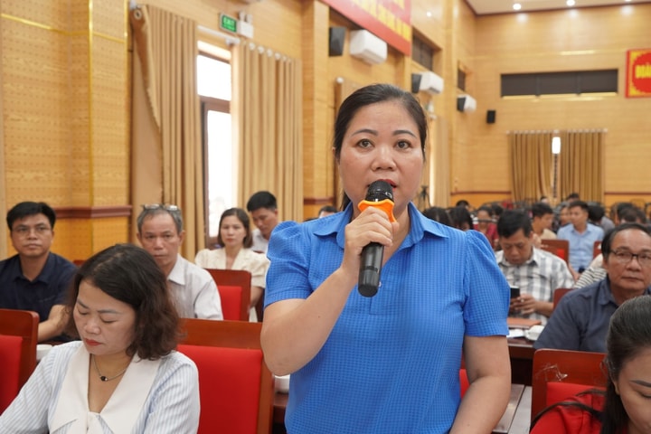 Xã Tây Phương xin ý kiến người dân về điều chỉnh cục bộ quy hoạch Cụm công nghiệp Chàng Sơn giai đoạn 2