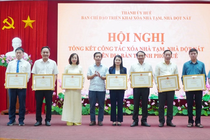 Thành phố Huế hoàn thành sớm mục tiêu xoá nhà tạm, nhà dột nát năm 2025