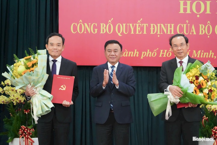 Điều động, phân công đồng chí Trần Lưu Quang giữ chức Bí thư Thành ủy TP Hồ Chí Minh