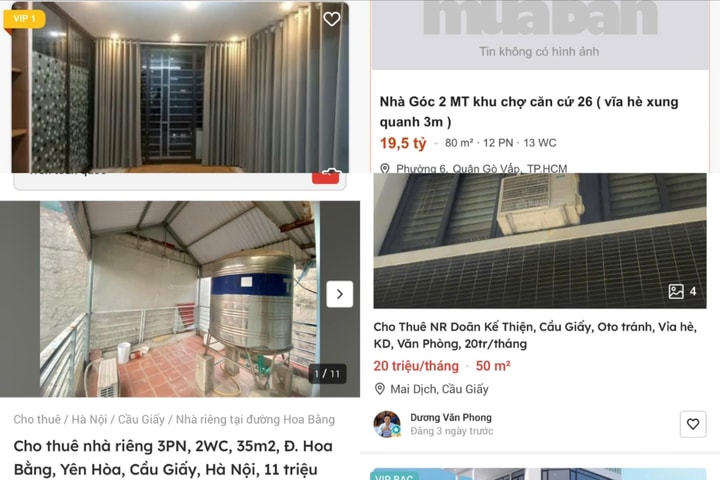 Giá bán, cho thuê nhà, căn hộ tại Hà Nội tăng mạnh: Chật vật giấc mơ an cư