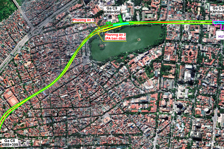Hà Nội phê duyệt đoạn tuyến Metro xuyên qua phố cổ và hồ Hoàn Kiếm