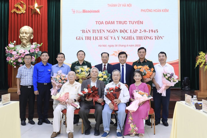 Tọa đàm trực tuyến “Bản Tuyên ngôn Độc lập 2-9-1945: Giá trị lịch sử và ý nghĩa trường tồn”