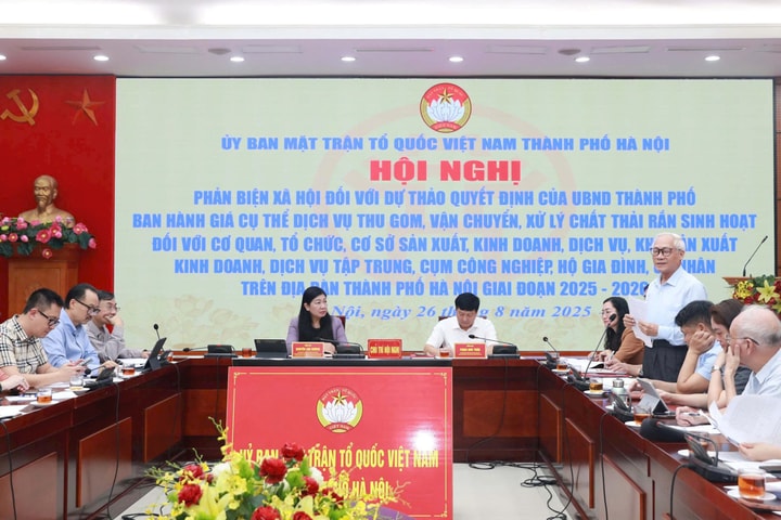 Hà Nội: Tăng giá dịch vụ thu gom, xử lý chất thải rắn sinh hoạt phải gắn với cải thiện môi trường