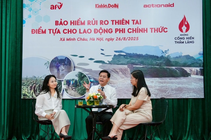 Giúp lao động phi chính thức tiếp cận với bảo hiểm rủi ro thiên tai