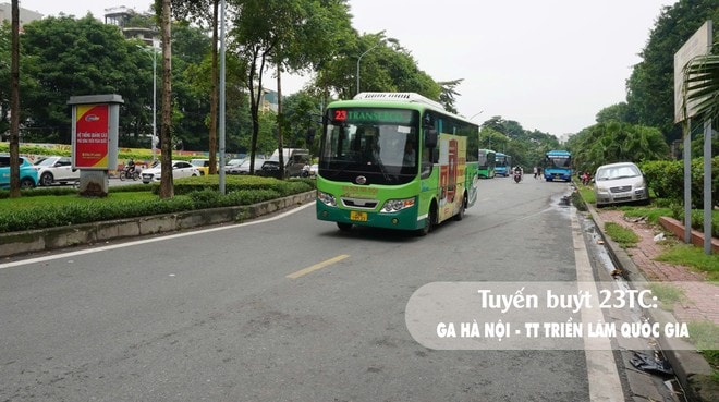 Transerco vận hành tạm thời 11 tuyến buýt đến Trung tâm Triển lãm Việt Nam trong dịp Quốc khánh