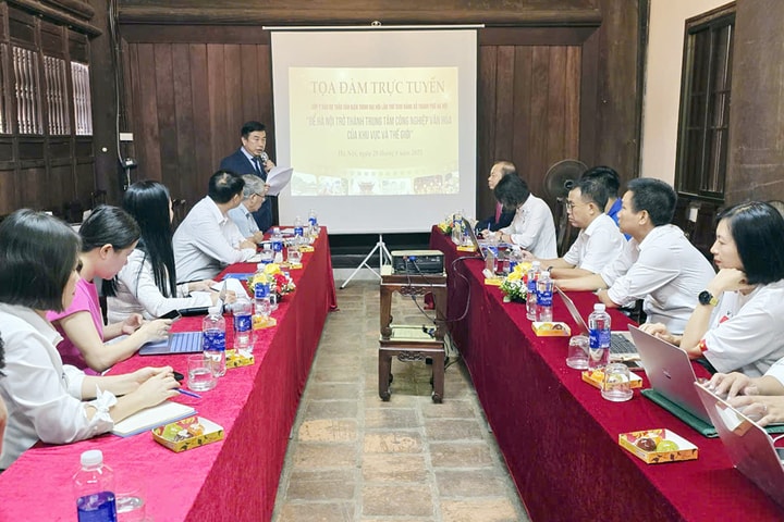 Tọa đàm “Để Hà Nội trở thành trung tâm công nghiệp văn hóa của khu vực và thế giới”
