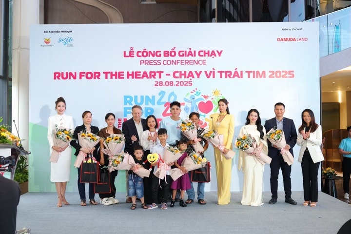 Giải chạy “Run For The Heart – Chạy Vì Trái Tim 2025” Hành trình chuyển cảm hứng qua từng bước chân