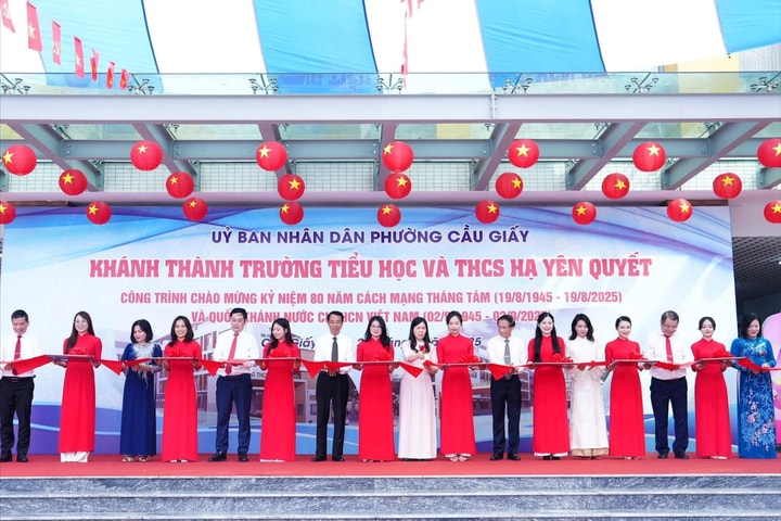 Phường Cầu Giấy có thêm 2 trường học mới