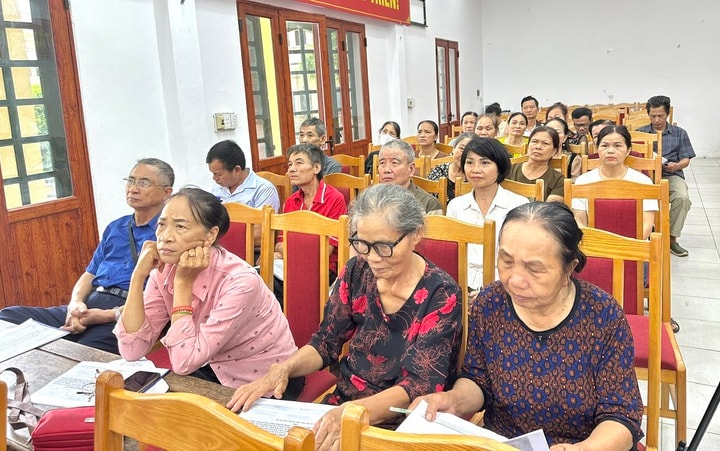Xã Thư Lâm lấy ý kiến điều chỉnh quy hoạch xây dựng tỷ lệ 1/500