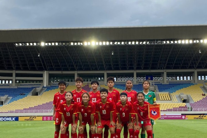 Thắng chủ nhà Indonesia, U16 Nữ Việt Nam giành Huy chương đồng Giải U16 Nữ Đông Nam Á 2025