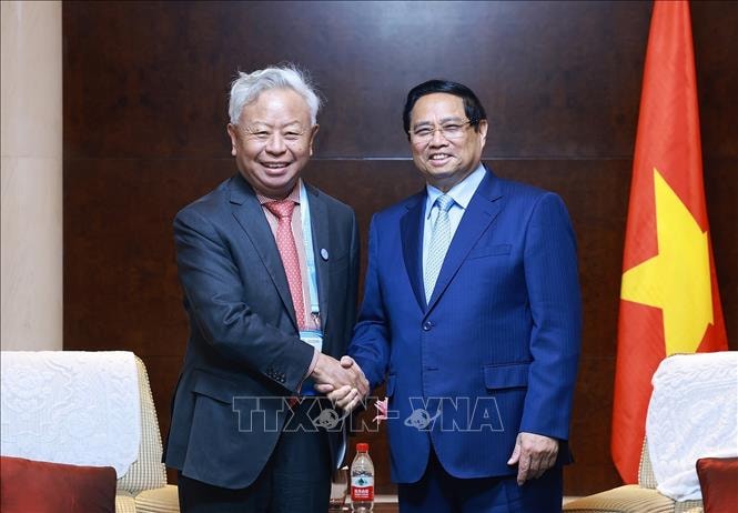 Thủ tướng Phạm Minh Chính làm việc với các Tập đoàn hàng đầu của Trung Quốc