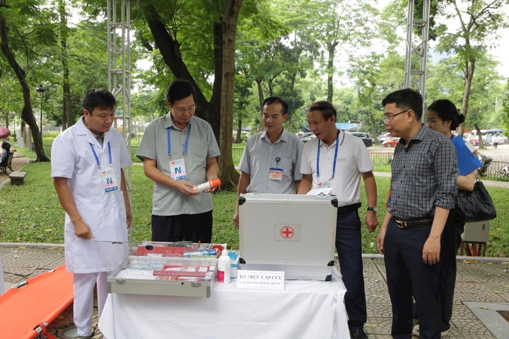 Kiểm tra công tác y tế phục vụ sự kiện A80