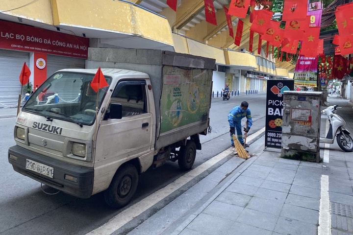 Diện mạo Thủ đô sạch - đẹp, sẵn sàng cho Lễ diễu binh, diễu hành