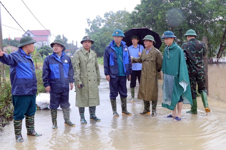 Bừng sáng từ vùng “rốn lũ” sông Bùi