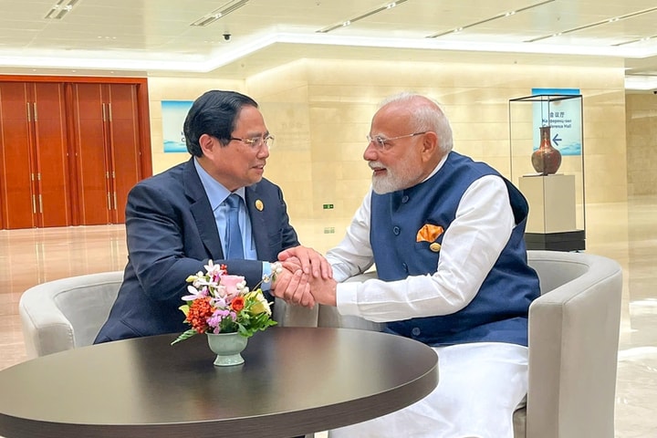 Thủ tướng Phạm Minh Chính gặp lãnh đạo các nước, tổ chức quốc tế nhân dịp Hội nghị Thượng đỉnh SCO