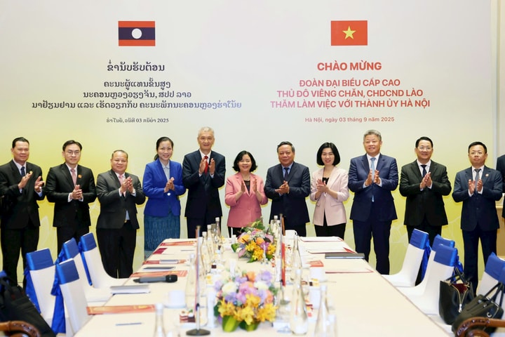 Hà Nội và Viêng Chăn tiếp tục gương mẫu đi đầu trong hợp tác địa phương Việt Nam - Lào