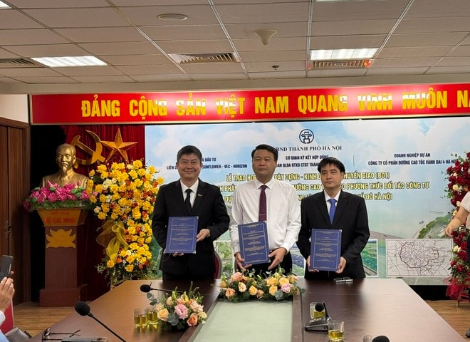 Ký hợp đồng BOT dự án thành phần 3, Vành đai 4 – Vùng Thủ đô Hà Nội