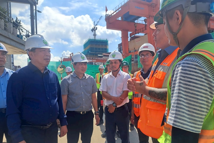 Thi công “3 ca, 4 kíp”, đẩy nhanh tiến độ tuyến đường sắt Nhổn – ga Hà Nội