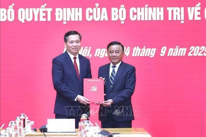 Chỉ định đồng chí Nguyễn Long Hải giữ chức Phó Bí thư Đảng ủy các cơ quan Đảng Trung ương