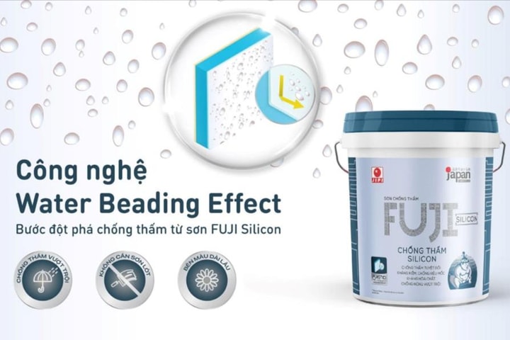 Fuji Silicon - tự hào dòng sơn chống thấm hàng đầu cho người tiêu dùng