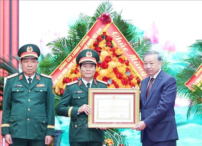 Tổng Bí thư dự Kỷ niệm 80 năm Ngày truyền thống Bộ Tổng Tham mưu QĐND Việt Nam
